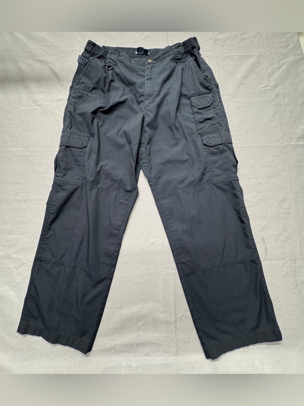 5.11 Tactical Pants Mens 38x32 Navy Blue TDU Cargo Regular Fit Canvas P13